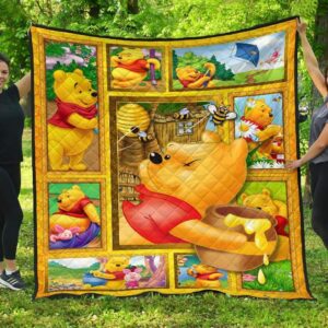 Pooh 2  Premium Quilt  Quilt